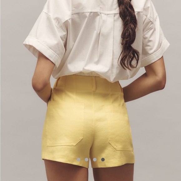 The Colette Linen Blend Shorts by Maeve - Picture 4 of 5
